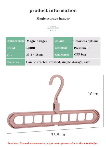 Stay organized with multi-port hanger - Dimensions