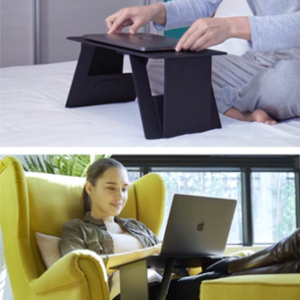 Portable Laptop Stand for improved posture