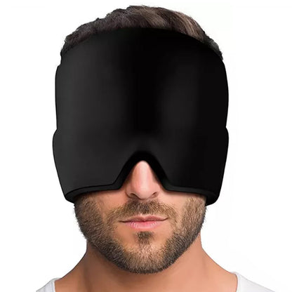 Effective migraine relief with this mask -  Black