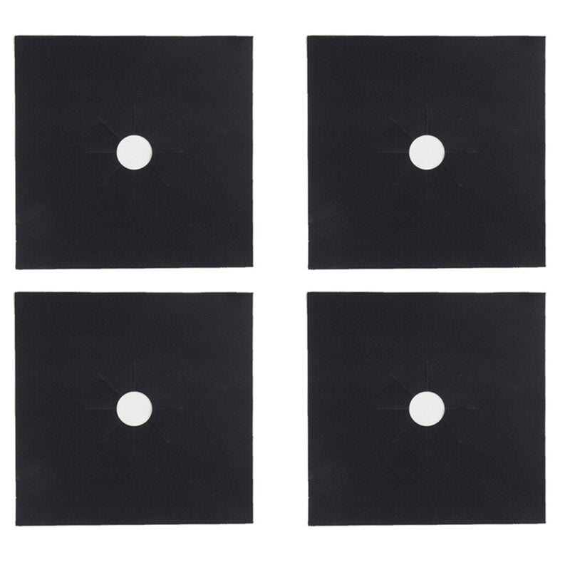 EZ Gas Stove Protector 4pcs Black