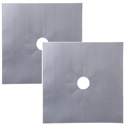 EZ Gas Stove Protector 2pcs Silver