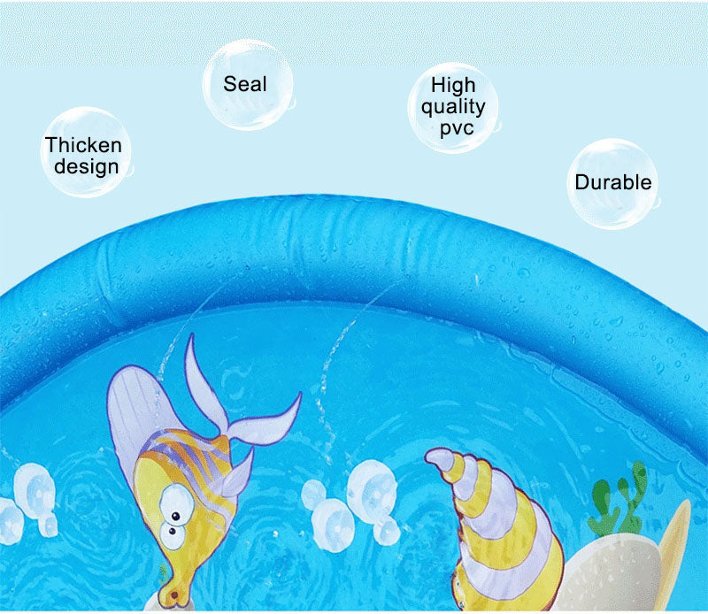 Outdoor Splash Pad with a ideal for families with young children