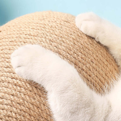 Keep Your Home Scratch-Free with our Attractive Cat Scratching Ball Toy