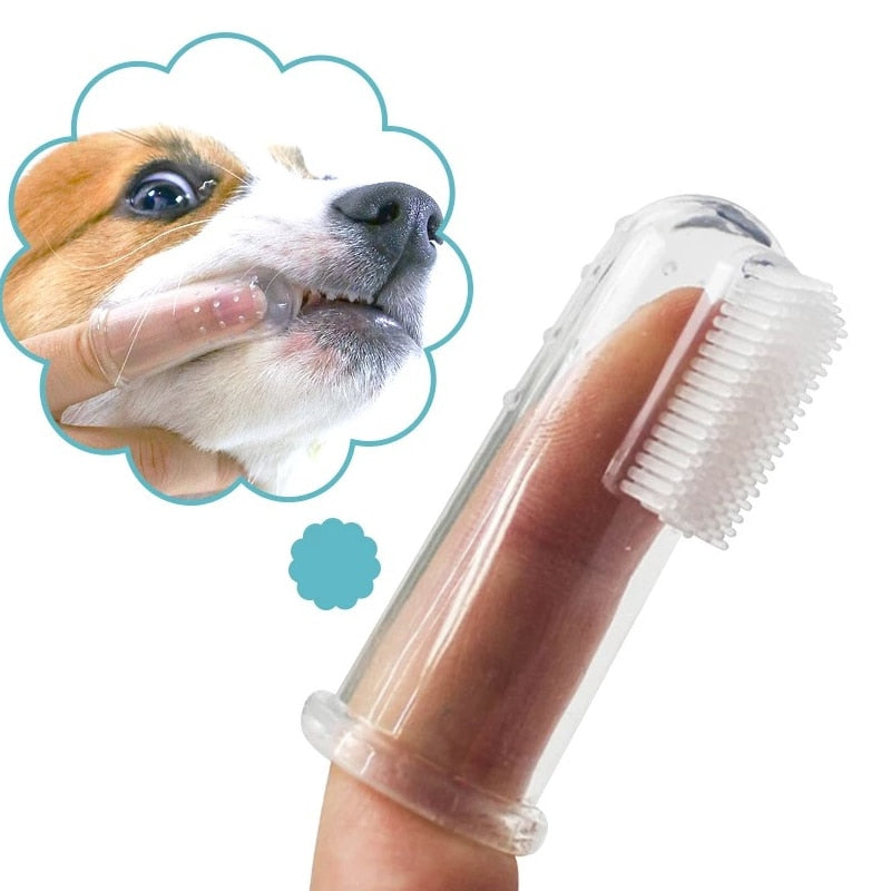 EZ Pet Finger Toothbrush - Efilze Life Hacks - Hover Image