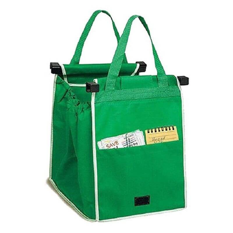 1pc Trolley tote with large capacity for grocery shopping