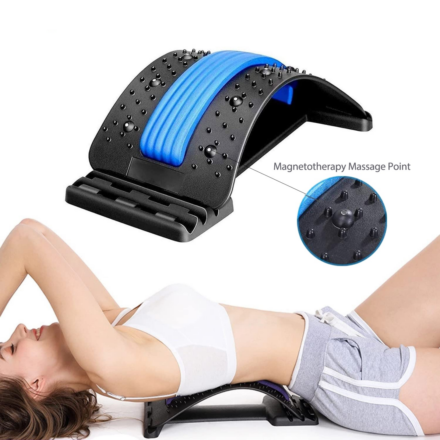  JAMETAI Back Stretcher for Pain Relief,Magnetic