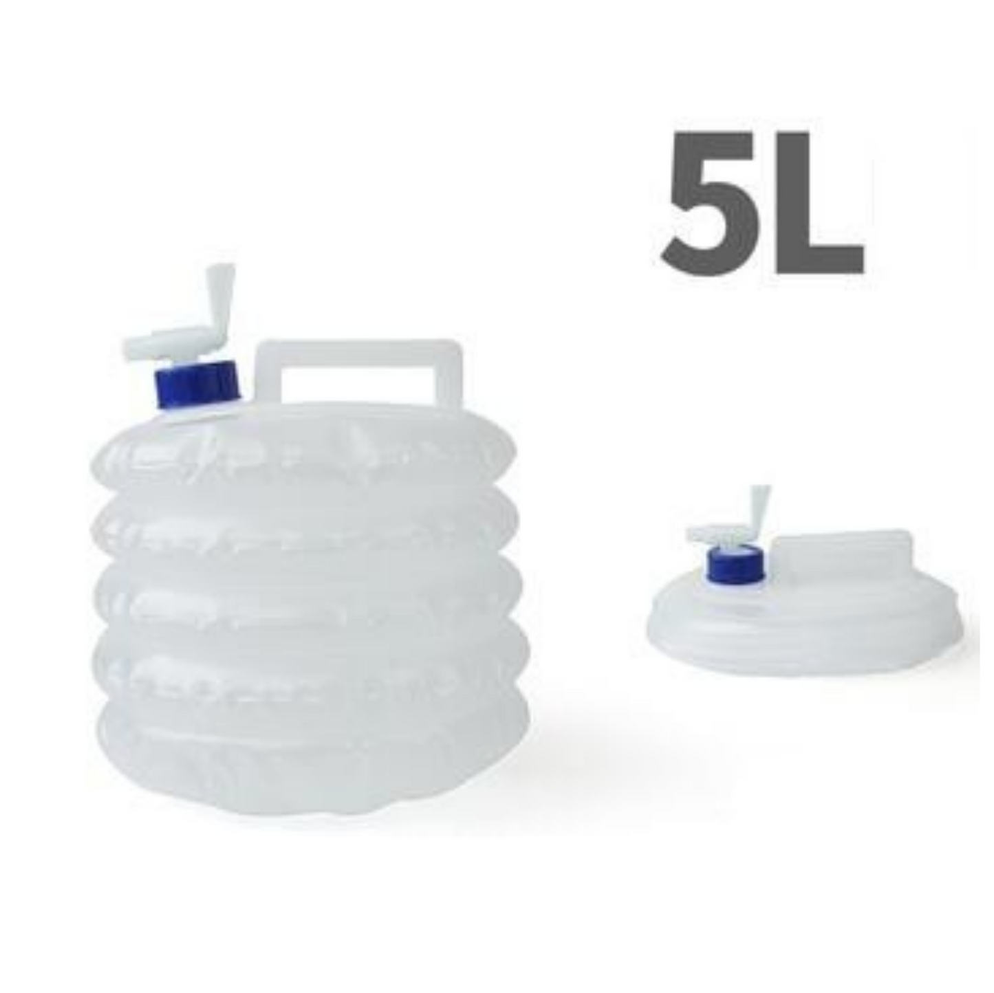 5L container with adjustable spigot and ergonomic handle