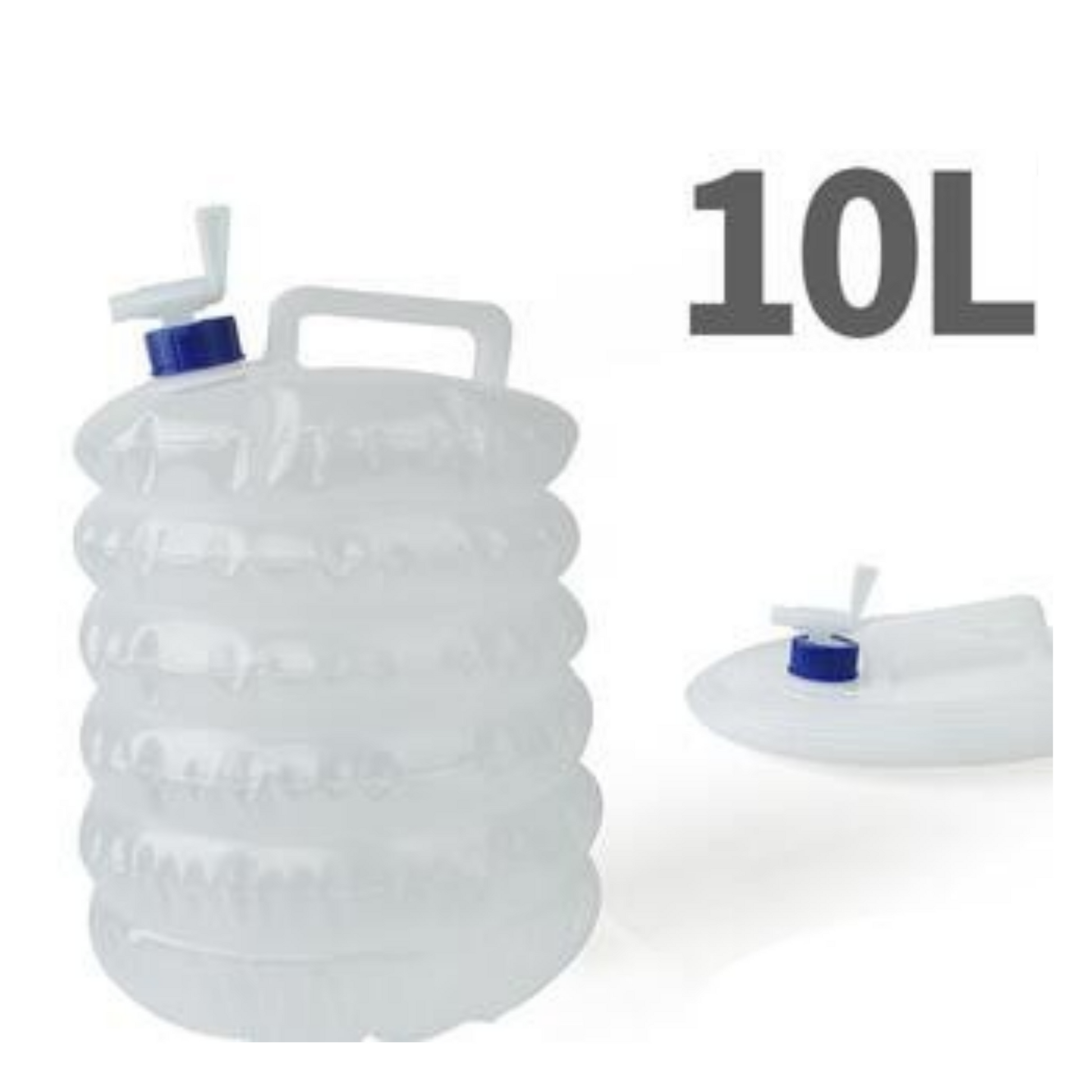 10L container with adjustable spigot and ergonomic handle