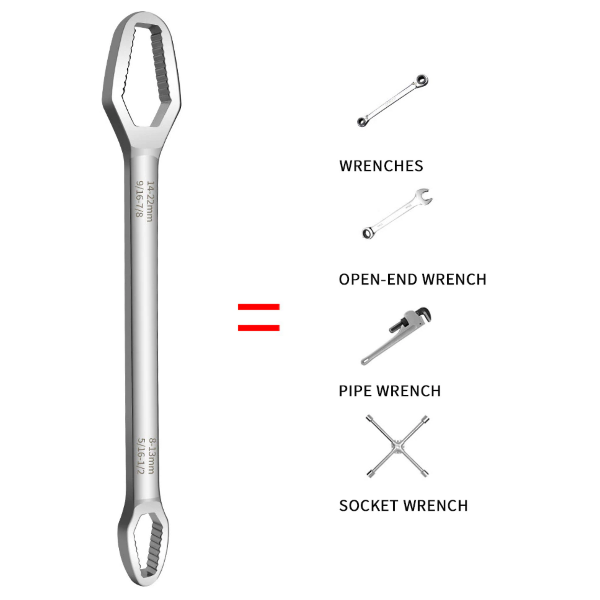 EZ Universal Torque Wrench - Efilze Life Hacks - Wrenches, Open-end Wrench, Pipe Wrench, Socket Wrench