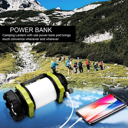 Powerful, portable, and waterproof LED torch for camping and emergencies