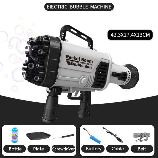 bubble Machine Gun for parties and events - Black