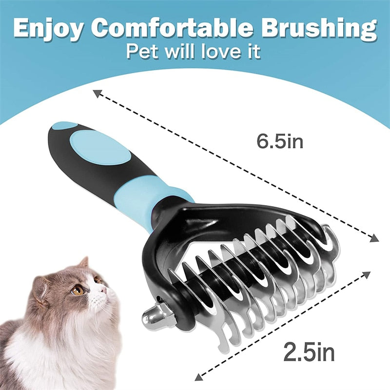 Deshedding Brush with a perfect for shedding pets