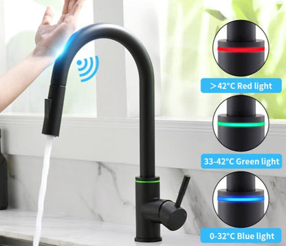 Convenient Smart Touch Technology for Kitchen Faucet